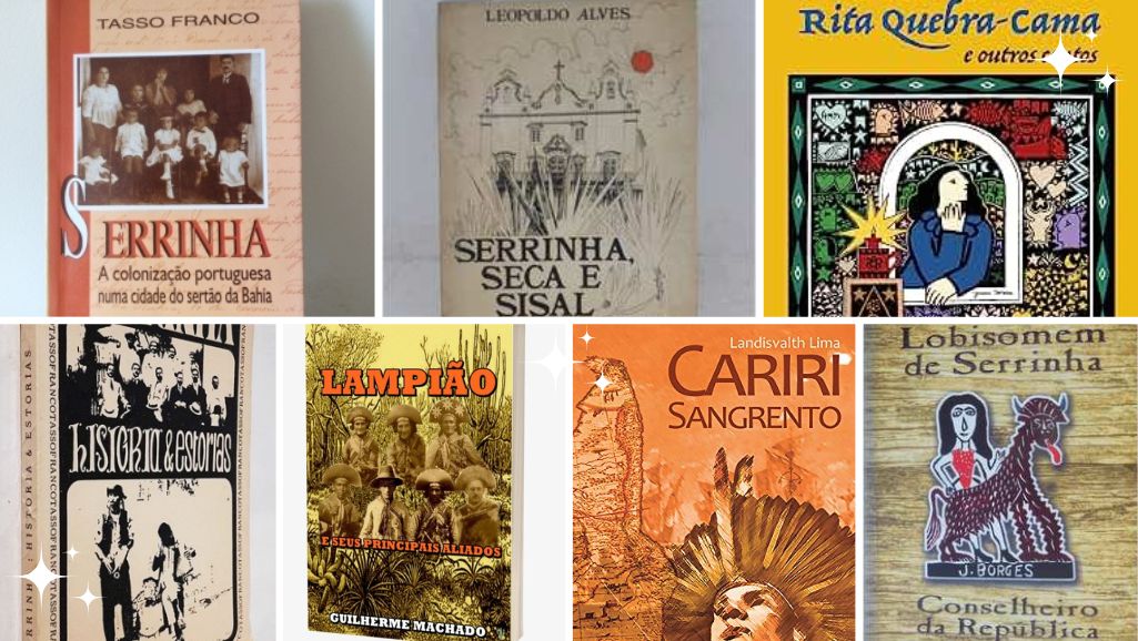 Livros revelam a riqueza cultural de Serrinha/Bahia.